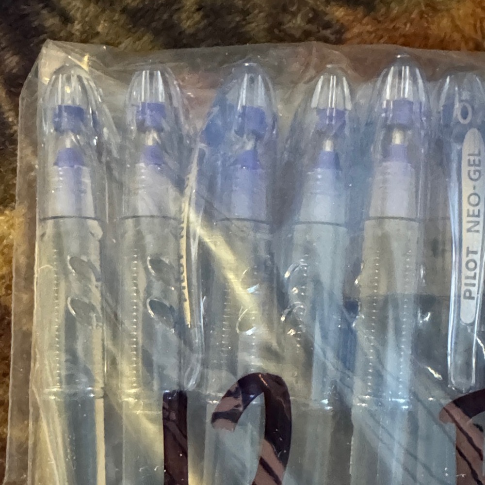 Blue Gel Pens - Pack of 12 - Picture 4 of 5